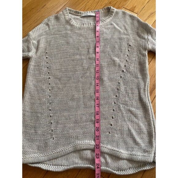 Harper Lane, women's casual cream color knit pullover sweater size XS - Picture 8 of 8